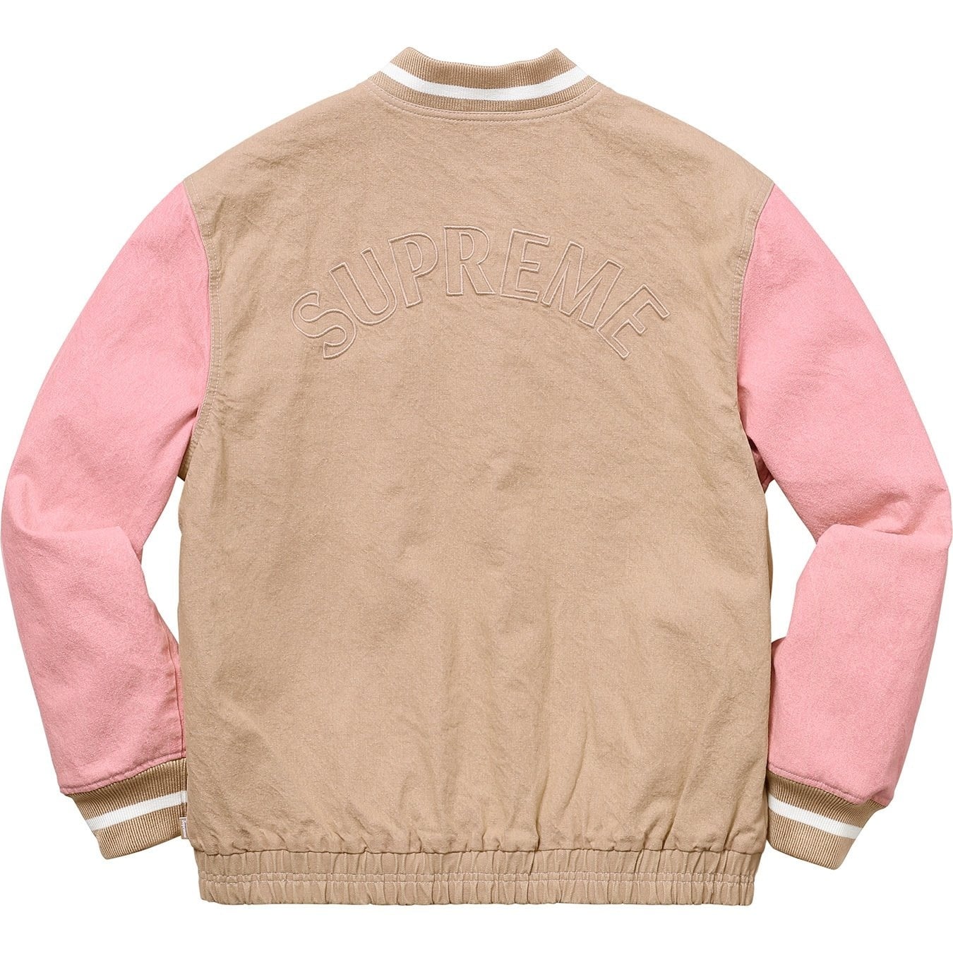 Denim Varsity Jacket view 7